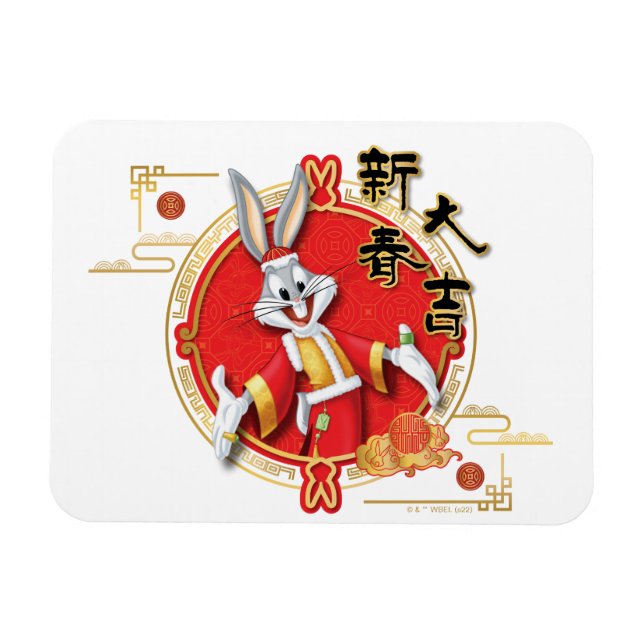 Magnet Flexible LOONEY TUNES™ | BUGS BUNNY™ Spring Fortune (Horizontal)