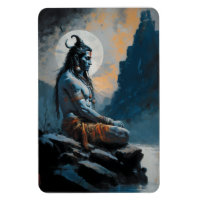 Lord shiva méditation, chauffage au foyer, cadeau,
