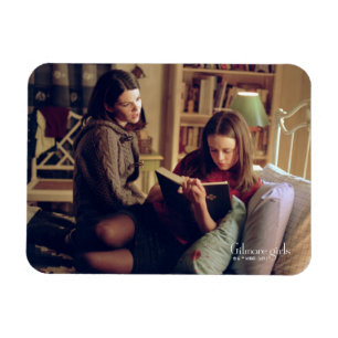 Magnet Flexible Lorelai et Rory assis dans la chambre