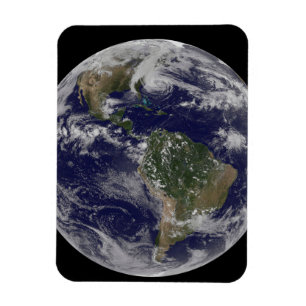 Magnet Flexible L'Ouragan Sandy Le Long De La Côte Est Des États-U