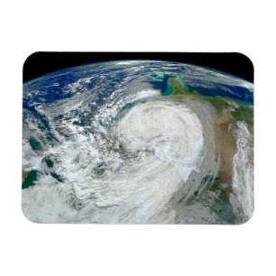 Magnet Flexible L'Ouragan Sandy Le Long De La Côte Est Des États-U