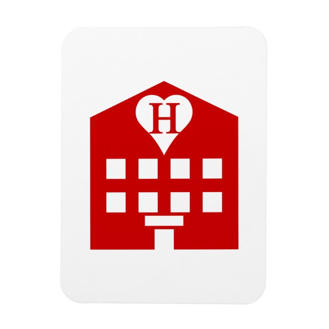 Magnet Flexible Love Hotel Japanese Emoji (Vertical)