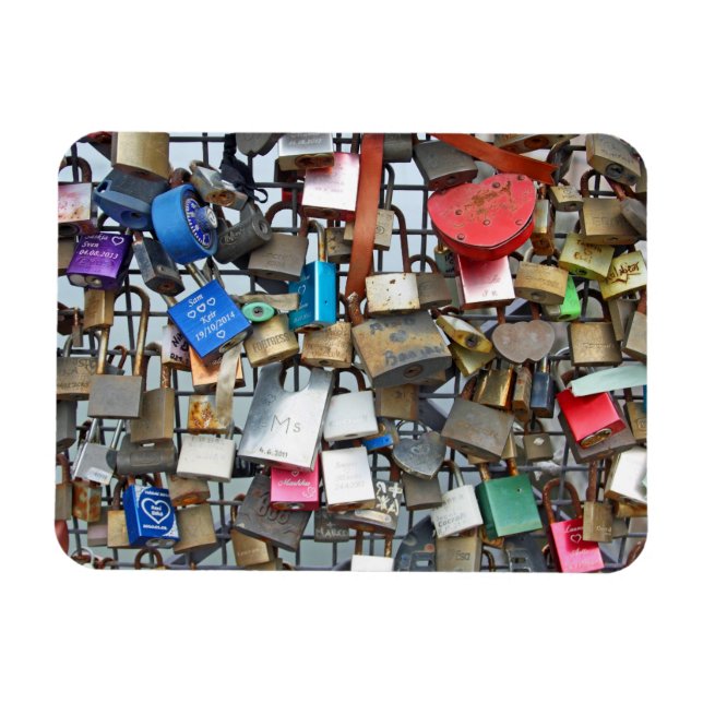 Magnet Flexible Love locks (Horizontal)