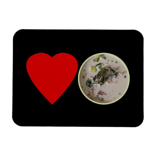 Magnet Flexible Love Thai Green Curry ... Thaïlande (Horizontal)
