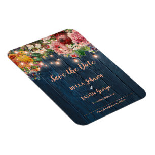 Magnet Flexible Lumières de Chaîne Florales Mariage Rustique Éparg