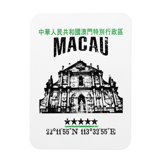 Magnet Flexible Macao (Vertical)