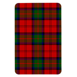 Magnet Flexible MacDuff tartan red green plaid