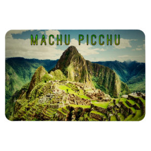 Magnet Flexible Machu Picchu stylisé
