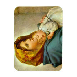 Magnet Flexible Madonna et bébé L'amour d'une mère est pour toujou