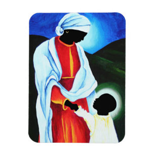 Magnet Flexible Madonna et enfant - Premières étapes 2008