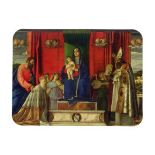 Magnet Flexible Madonna et enfant (retable de Barbarigo) 1488