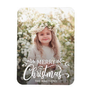 Magnet Flexible Magazine photo de Noël blanc