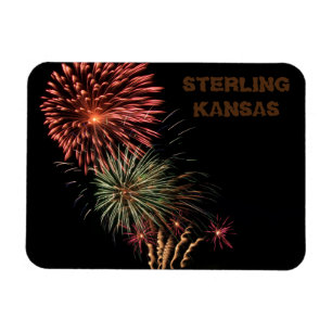 Magnet Flexible Magazine Sterling Kansas Fire Works
