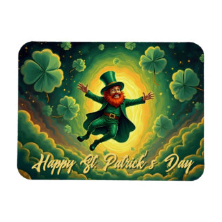 Magnet Flexible Magical Leprechaun St. Patrick’s Day Art