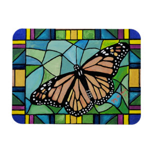 Magnet Flexible Magnat à papillon en verre tendu