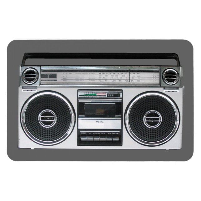 Magnet Flexible Magnat Boombox (Horizontal)