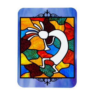 Magnet Flexible Magnat de verre tendu Kokopelli