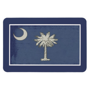 Magnet Flexible Magnat d'état du pavillon du SC Palmetto