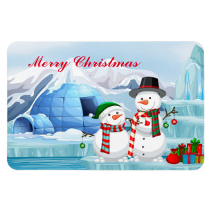 Magnet Flexible Magnet-Snowmen