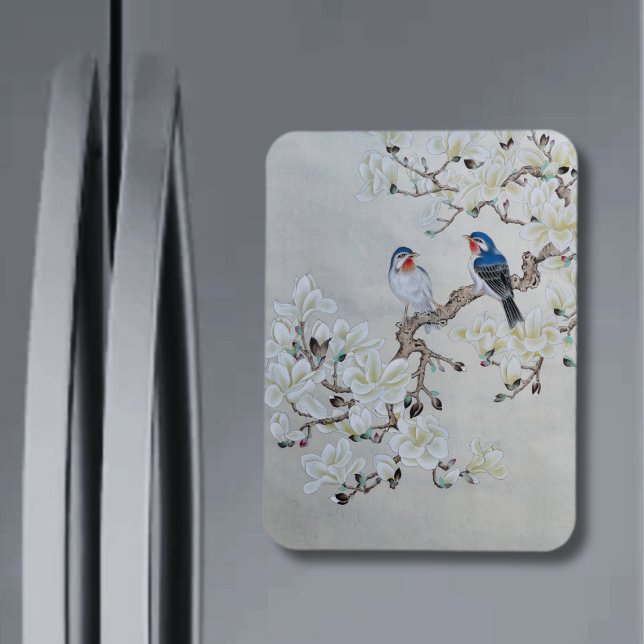 Magnet Flexible Magnolia blanche (Créateur téléchargé)