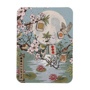Magnet Flexible Mahjong Lever de lune