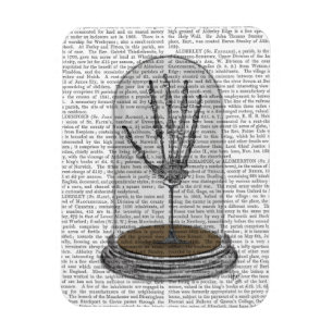 Magnet Flexible Main squelettique dans cloche en verre 2