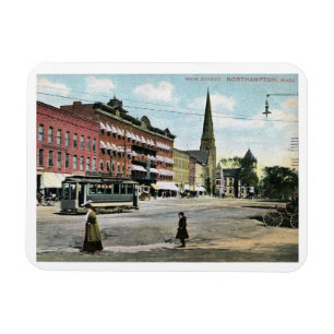 Magnet Flexible Main Street, Northampton, Massachusetts Vintage