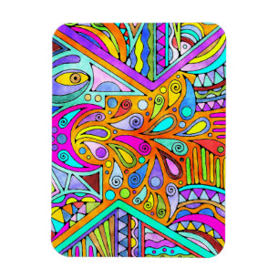 Magnet Flexible Main Tirée Par EDDArt - Blah Blah Blah 1