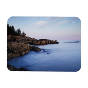 Magnet Flexible Maine, Parc national Acadia, Moonset