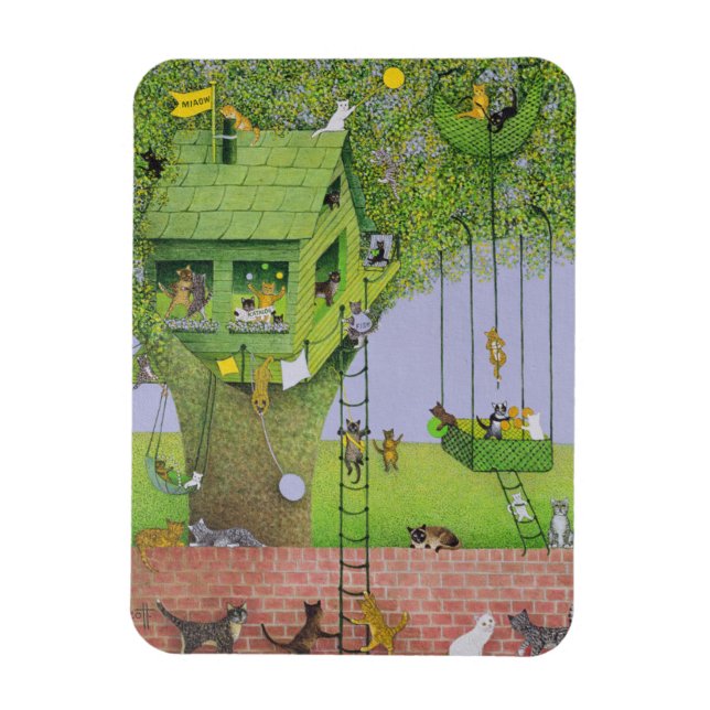 Magnet Flexible Maison Cat Tree (Vertical)