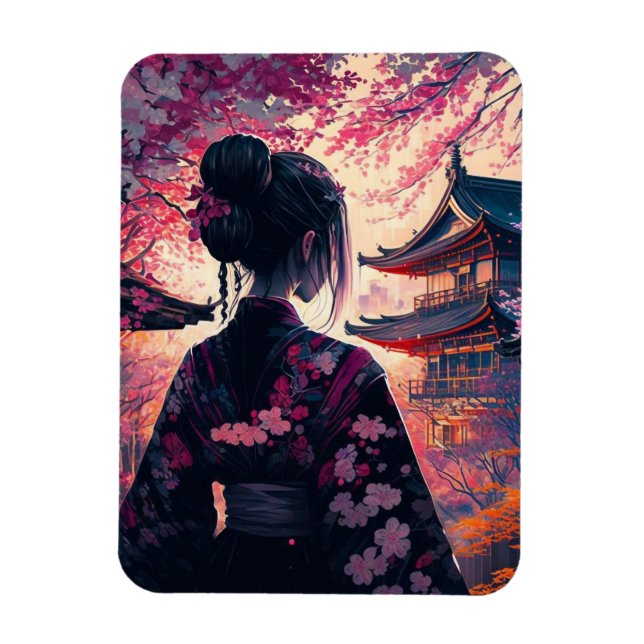 Magnet Flexible Maja Kirsch (Vertical)