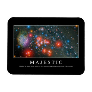 Magnet Flexible Majestic : Citation inspirante