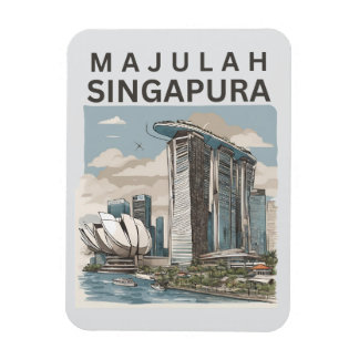 Magnet Flexible Majulah Singapura