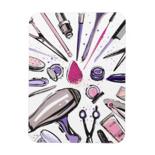 Magnet Flexible Makeup circle design