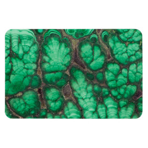 Magnet Flexible Malachite à motif vert