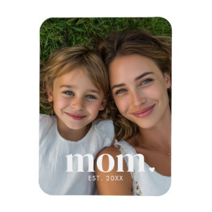 Magnet Flexible Maman a établi une photo minimale moderne