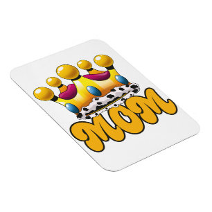 Magnet Flexible Maman couronne de Queens