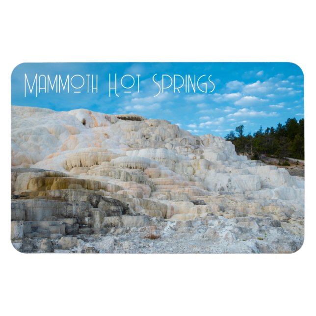 Magnet Flexible Mammoth Hot Springs Parc national de Yellowstone (Horizontal)