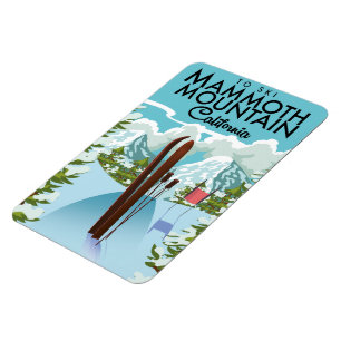 Magnet Flexible Mammoth Mountain California to ski
