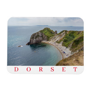 Magnet Flexible Man O'War Beach vue Dorset frigo aimant