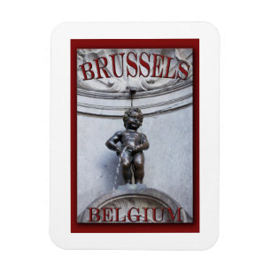Magnet Flexible Mannekin Pis à Bruxelles