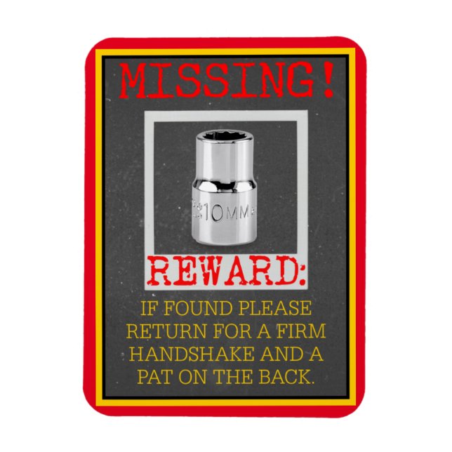 MAGNET FLEXIBLE MANQUANT ! SOCKET 10 MM (Vertical)