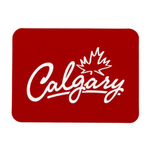 Magnet Flexible Manuscrit de feuille de Calgary