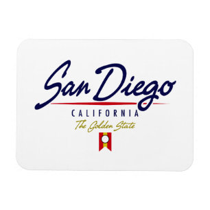 Magnet Flexible Manuscrit de San Diego