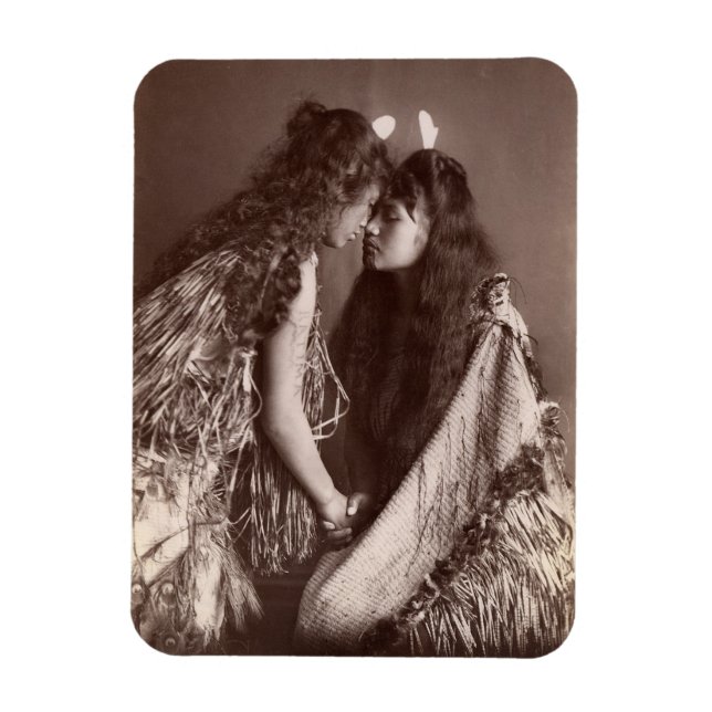 Magnet Flexible Maori Women, Nouvelle-Zélande (Vertical)