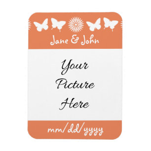 Magnet Flexible Marguerites et papillons dans le aimant de rappel