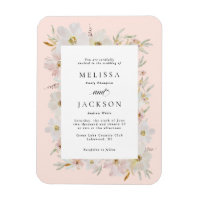 Mariage de fleurs d'aquarelle crème et bleu