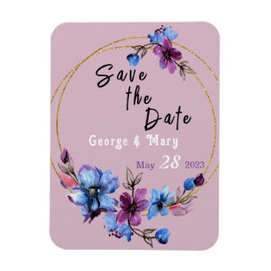 Magnet Flexible Mariage du cercle Lavendra