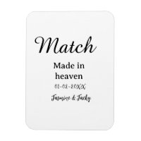 Mariage fait au ciel ajouter nom date simple calli