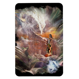 Magnet Flexible Mariage indien américain Night Vignette